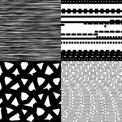 Prochaine expo virtuelle, 100 motifs en noir et blanc